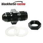 -10 AN10 Flare Fuel Cell Bulkhead Fitting With Washer Black New. Price: $8.99.