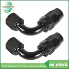 10AN AN10 90 Dgree Fuel Swivel Fitting Hose End Oil Adaptor Black 2PCS New. Price: $11.56.