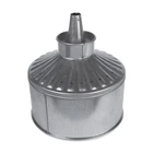 Wirthco Funnel King 94469 12 Qt Fluted Galvanized W/skirt Screen - 11 New. Price: $66.17.