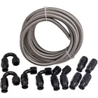 20FT 8AN AN8 Stainless Steel Braided Fuel Gas Oil Line Hose Kit -73 C + 260 New. Price: $68.99.