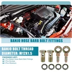 Banjo Bolt M12X1.5 8MM Car Hose Barb Fitting Adapter (set Of 2) New. Price: $16.99.