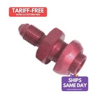 Longacre 52-45263, One Red Aluminum Brake Fitting #3-3/16IN Bulkhead Performance New. Price: $34.54.