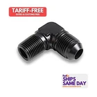 Earls AT982244ERL, One #4 Male To 1/4IN Npt 90 Deg Ano-tuff Adapter Black Perfor New. Price: $41.11.
