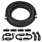Piodelo 8AN 20FT Ptfe Fuel Line Hose Kit E85 Stainless Steel Nylon Braided New. Price: $98.61.