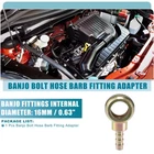Universal Car 16MM Id 8MM Od Banjo Bolt Hose Barb Fitting Adapter Replacement New. Price: $10.74.