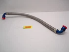 Nascar -16AN 90 X 32" Goodridge Ptfe Stainless Braided Line Hose Dry Sump Used. Price: $25.00.
