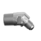 Redhorse 823-06-06-5; Npt Adapter Clear Anodized -06AN To 3/8 Male 45 Deg New. Price: $15.77.