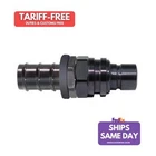 Jiffy-tite 32508P, One Black Aluminum Q/r Plug #8 Push Lock Hose End- Valved New. Price: $46.74.