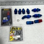 Earls An Fittings Lot 165156ERL Male Flare Fuel Adapter Aluminum Blue 45 90 New. Price: $88.00.