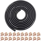 Tnisesm 6.6FT 3/8 Inch Fuel Line Hose With 20 Clamps, Rubber For La... New. Price: $14.90.