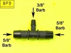 Heater Fuel Tee Hose Connector Reducing Barb 5/8" X 3/8" RT10-6GFBN New. Price: $8.99.