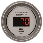 Autometer 6527 Ultra-lite Digital Oil Pressure Gauge New. Price: $167.66.