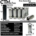 32X 2" Chrome M14X1.5 Spline Tuner Performance Lug Nut Ford F250/F350 Super Duty New. Price: $30.35.