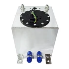 2.5 Gallon Aluminum Fuel Cell Tank Racing Drift Polished With Level Sender New. Price: $55.84.