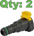 (2) Parker A614C56-55-05 Quick Connect Hose Fittings Sae J2044 Female 1/2" New. Price: $24.50.