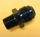 Russell 670033 Straight Male Adapter Fitting AN10 -10 Flare To 3/8 Npt Black New. Price: $13.95.