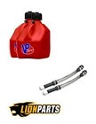 Vp Racing 2 Pack Red 3 Gallon Square Utility Jugs + Deluxe Fill Hoses New. Price: $67.66.