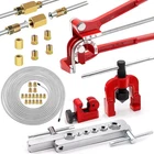 3/16-INCH Brake Line Kit W/fitting Unions Nuts Includes Bender Cutter Flare Tool New. Price: $46.99.
