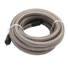 Lokocar 10AN 5/8" Fuel Line Hose Braided Stainless Steel Oil Gas Cpe 10FT Silver New. Price: $25.99.