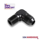 Earls AT982244ERL, One #4 Male To 1/4IN Npt 90 Deg Ano-tuff Adapter Black Perfor New. Price: $35.36.