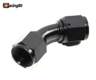 Emusa 1PCS 8AN To AN-8 Female 45 Degree Black Swivel Fuel Oil Gas Line Fitting New. Price: $17.98.