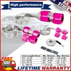 End Flex Steel Braided Radiator Heater Hose Line Wire Cover Sleeve Kit. Price: $31.69.
