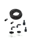 Automatic Transmission Cooler Line Kit -6AN Push Lock Hose Ford C4 C6 New. Price: $145.59.