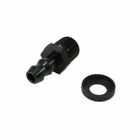 Fragola 200124-BL 1/2 NPT/6AN Push Lock Hose End Barb Black Fitting Pipe Thread New. Price: $12.95.