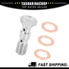 M10X1.25 Metric Thread Double Banjo Bolt Brake Fitting Adapter With Washers New. Price: $11.95.