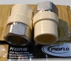 Lot 2 Proflo 1" Cts Fip Adapter Cpvc Stainless Steel Fitting Pfxcpfag Open. Price: $19.99.
