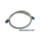 15070NOS Stainless Steel Braided Hose -3AN 3-FOOT Blue New. Price: $68.25.