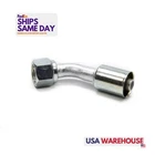 Vintage Air 35823-VUG, One Cadmium Aluminum Steel -10 45 Degree Fitting Perfor New. Price: $29.04.