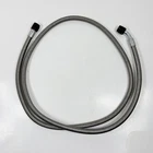 72" Fragola -6 An 45 To Straight Ptfe Braided Stainless Steel Hose Assembly New. Price: $85.99.