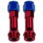Redhorse Carburetor Fitting 5100-08-1; Red/blue -08AN 7/8-20 X 3.25 In. Long New. Price: $24.48.