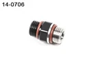 Radium 14-0706 6AN Orb To Swivel Union Fitting Aluminum Black Single New. Price: $31.41.