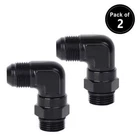 10AN Flare To Orb Male Swivel Adapter Fuel Fitting 90 Degree Aluminum 2PCS New. Price: $15.99.