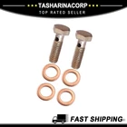 2SET Banjo Bolt Brake Fitting Adapter Kit M6X1 Thread With 6MM Spacers New. Price: $12.41.