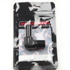 Adlerspeed Aluminum 90 Degree 1/4" Npt To 3/8" Barb Fuel Fitting Adapter Black New. Price: $6.30.