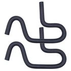 Jadsorbobi Pack 1/2" U-cut Molded Curved Rubber Fuel Line Hose Elbow, Black New. Price: $38.57.