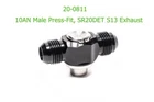 Radium 20-0811 Press-in Valve Cover Fitting -10AN For Nissan SR20DET S13 Exhaust New. Price: $64.88.