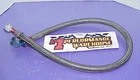 44" Stainless Hose With -12 An 45 & Reusable Russell Earls Fittings V29 Used. Price: $26.00.