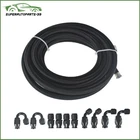 High Quality 20FT 10 Fittings Hose Kit E85 Black AN8 Nylon Ptfe Fuel Line New. Price: $59.47.