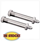 Billet Specialties 66210 Stainless Thru-frame Brake Fittings 2" New. Price: $55.95.