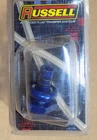 RUS-640870 Ford Efi An Male Return Side Fuel Rail Fitting Blue Russell Used. Price: $26.99.