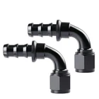 10AN 90 Degree Push Lock Hose Fitting End Black AN10 2PCS Ucreative (72 Chars) New. Price: $24.95.