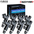 Set Of Fuel Injectors For Gmc Sierra 1500 5.3L V8 2002-2006 New. Price: $67.49.