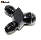 Emusa 1PCS Black AN8 8AN Male To 2X AN6 6AN 3-WAY Y-block Fitting Adapter New. Price: $14.98.