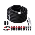 6AN Ptfe Ls Swap Fuel Line Fitting Kit With 25FT Hose And 15 E85 AN6 New. Price: $82.89.