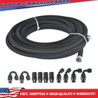 20FT 10 Fittings Hose Kit E85 Black 8AN Nylon Ptfe Fuel Line High Quality New. Price: $60.60.