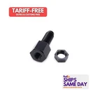 Quickcar 63-722, One Black Aluminum Bulkhead Sender Fitting 4AN To 1/8NPT Perfor New. Price: $43.20.